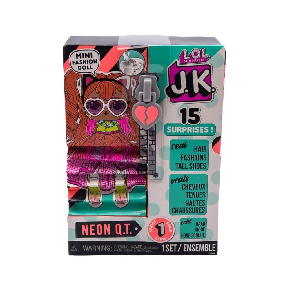 Купить кукла LOL Surprise Mini Fashion Doll (Мини модницы) JK Neon Q.T. с  15 сюрпризами в Красноярске – лучшая цена от интернет-магазина Maxmoll